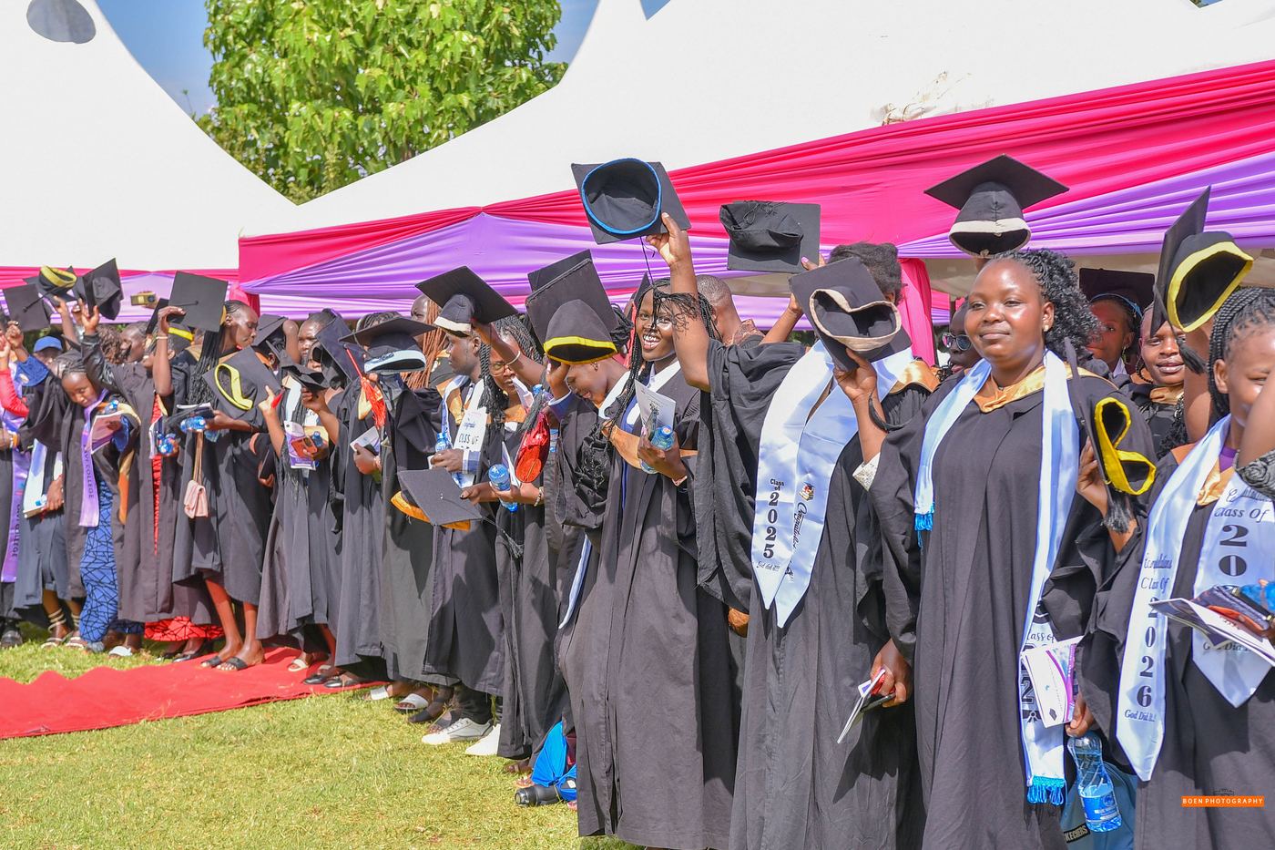 Crossing the stage